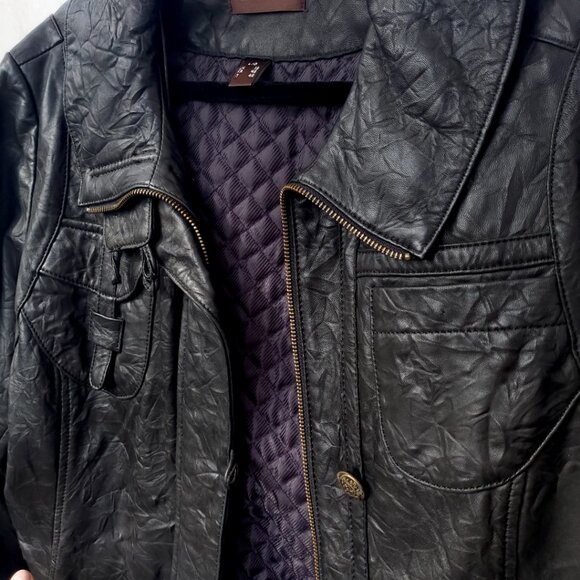 Danier Leather Jacket with Quilted Lining - Picture 6 of 15